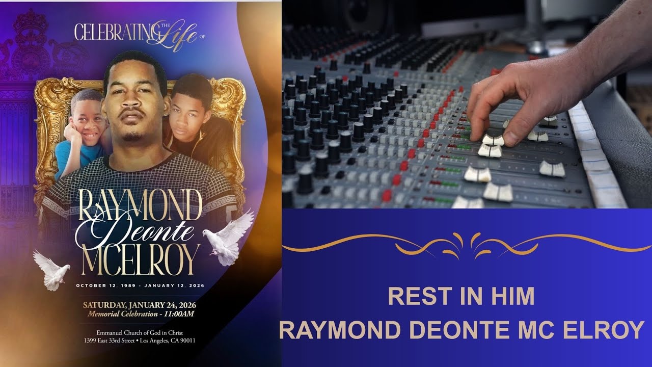 Celebration of Life:  Brother Raymond McElroy (01-24-26) Bishop Uleses Henderson, Jr.–Senior Pastor