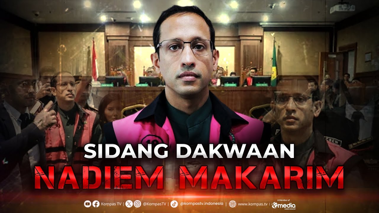 BREAKING NEWS - Sidang Dakwaan Nadiem Makarim Kasus Korupsi Chromebook di PN Tipikor
