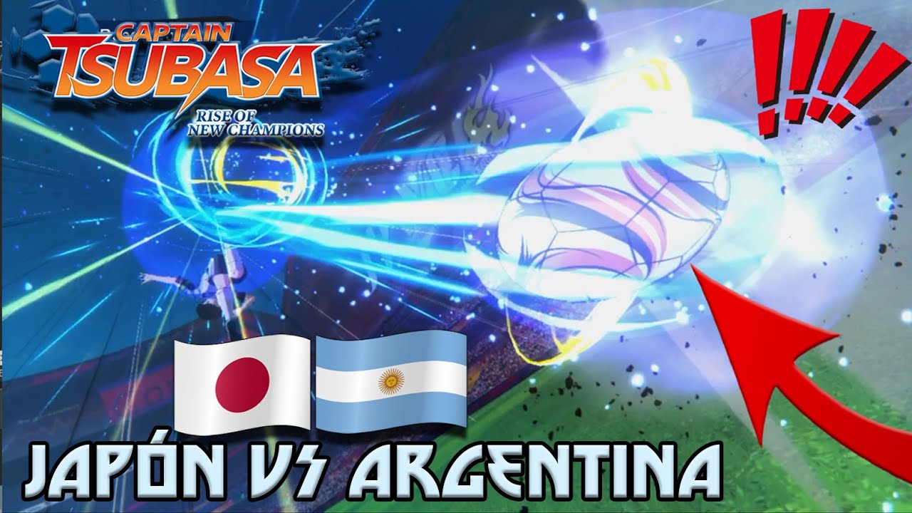 JAPÓN VS ARGENTINA | COMPLETO 100% (DESAFÍO Y CINEMÁTICAS) | CAPTAIN TSUBASA: RISE OF NEW CHAMPIONS