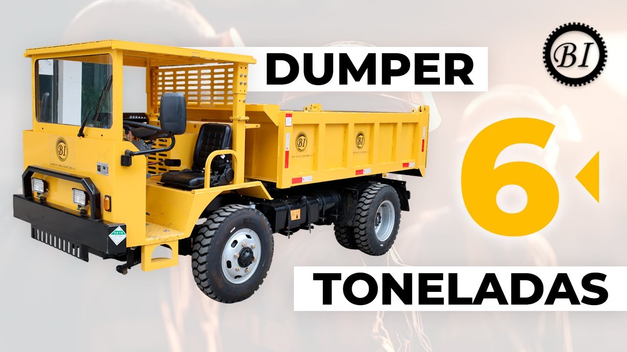 DUMPER 6 TONELADAS - BAHAMONDE INGENIEROS