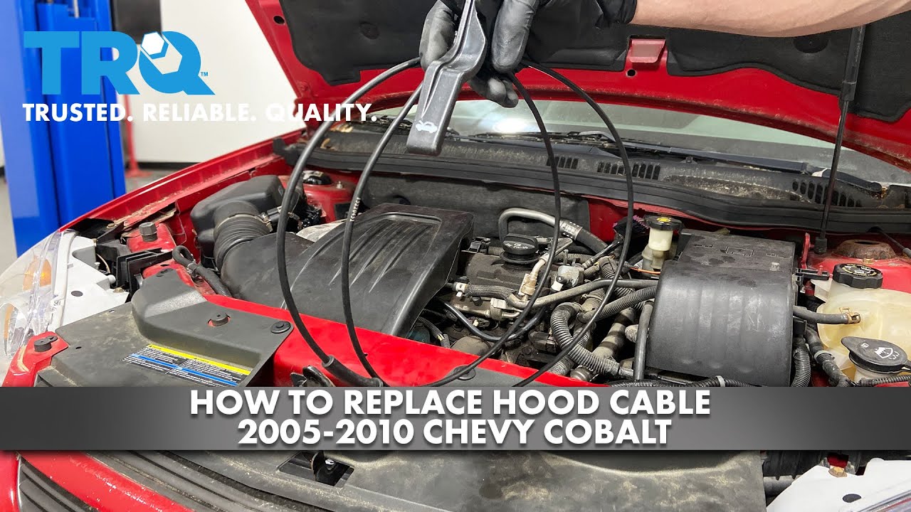 How to Replace Hood Release Cable & Handle 2005-2010 Chevrolet Cobalt