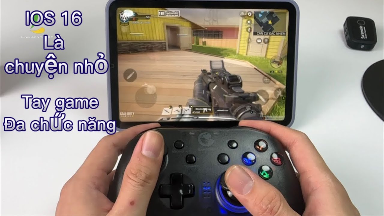 Tay cầm GAMESIR T4 PRO hỗ trợ PC Android và đặc biệt cả IOS 16.