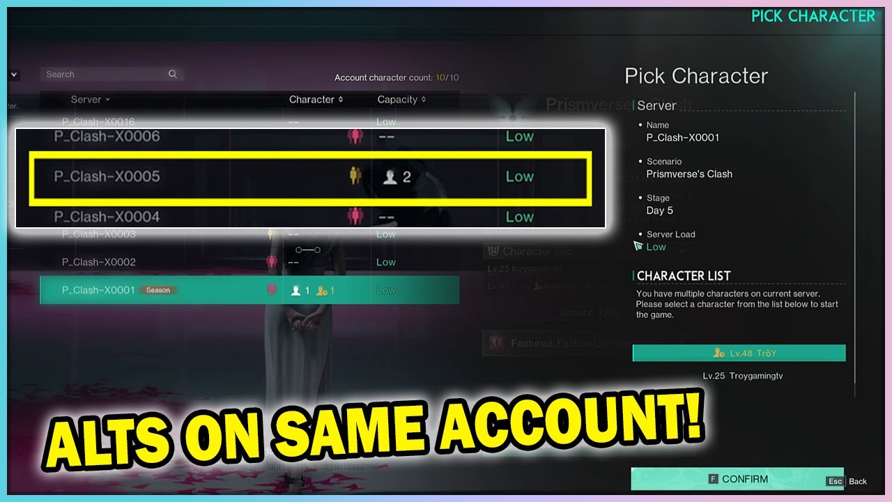 СЕКРЕТНЫЙ метод создания АЛЬТ-персонажей на одном аккаунте Steam | Руководство Once Human