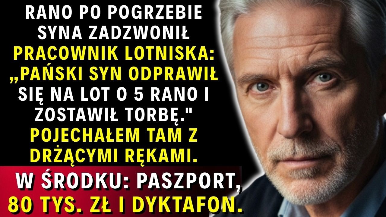 Pracownik Lotniska Zadzwonił: „Pański Syn Odprawił Się o 5 Rano. Zostawił Torbę z Pańskim Nazwiskiem