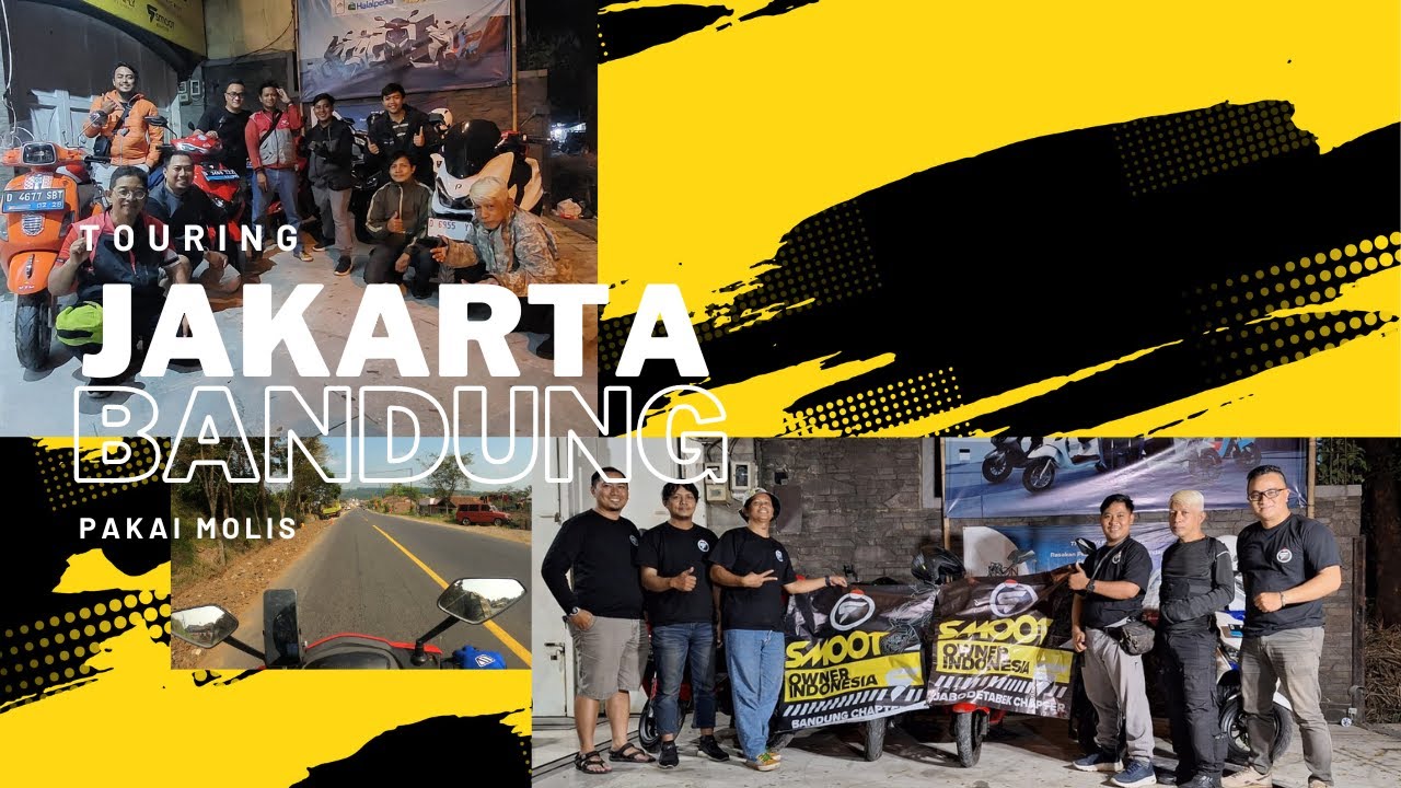 Touring Jakarta - Bandung Pakai Motor Listrik Smoot Tempur (Part 1)