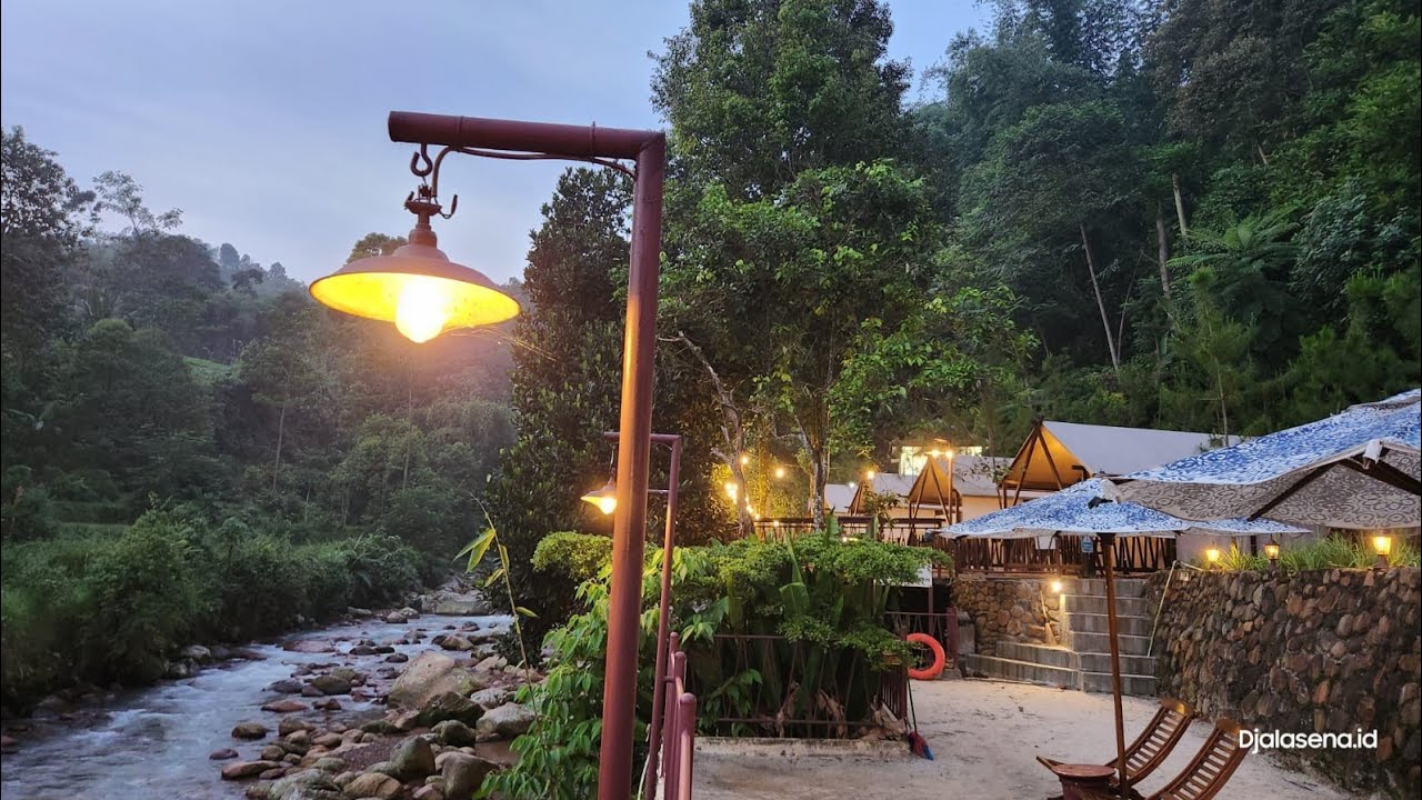 Djalasena come back! Kopi Tubing Glamping Riverside, Bogor