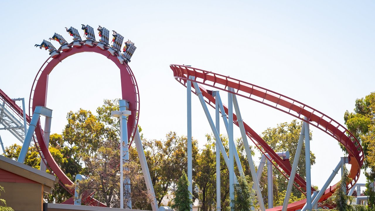 Flight Deck | California's Great America | 2022 4K Offride