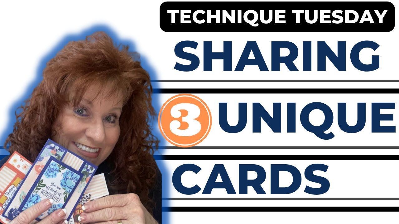 You can create this EASY TRI-PANEL card in less than 10 minutes!!