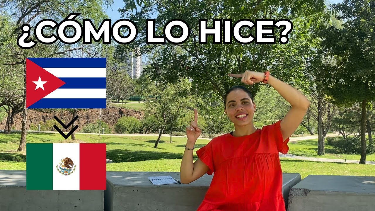 ¿CÓMO llegué a MÉXICO siendo CUBANA?, PASO A PASO 🇲🇽🇨🇺