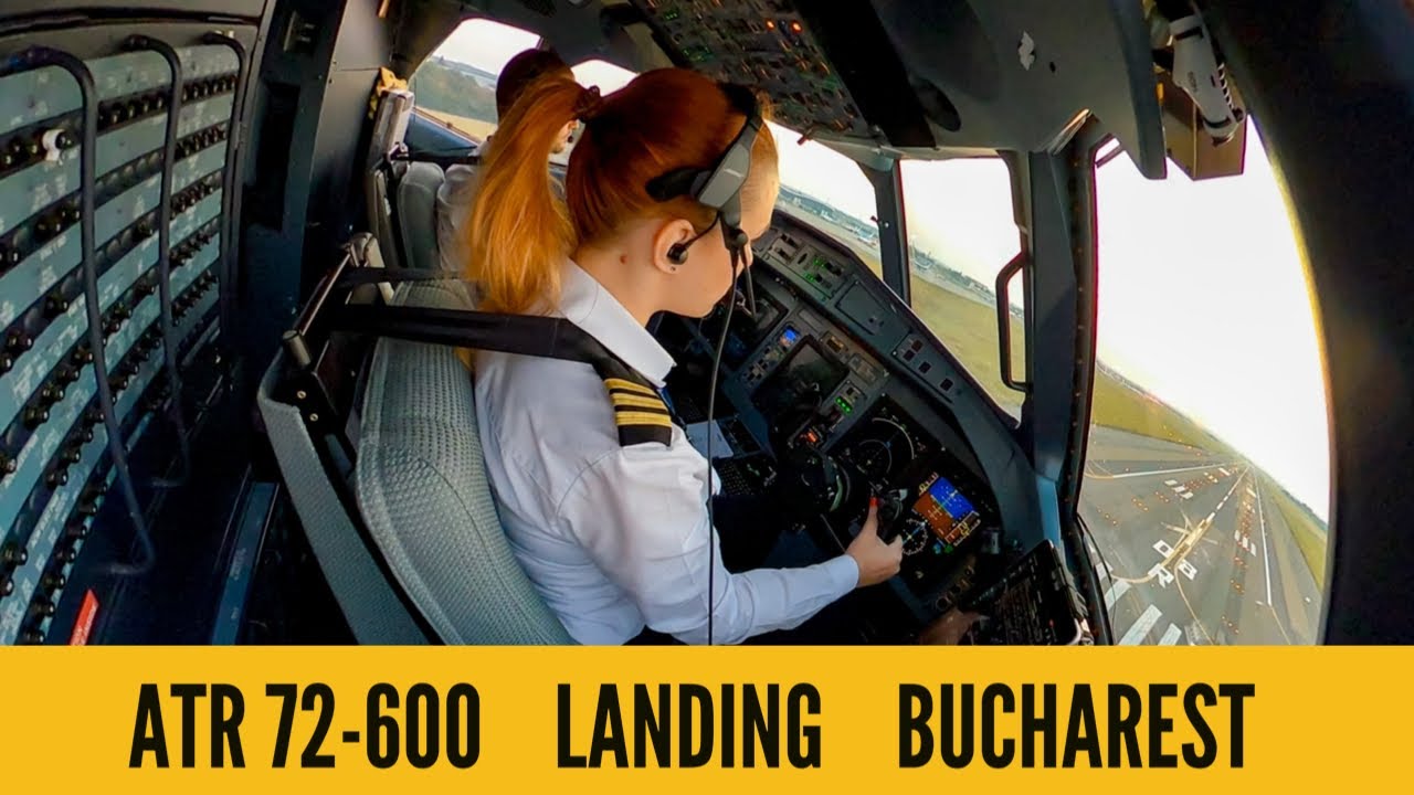 Aterizare Bucuresti ATR 72-600