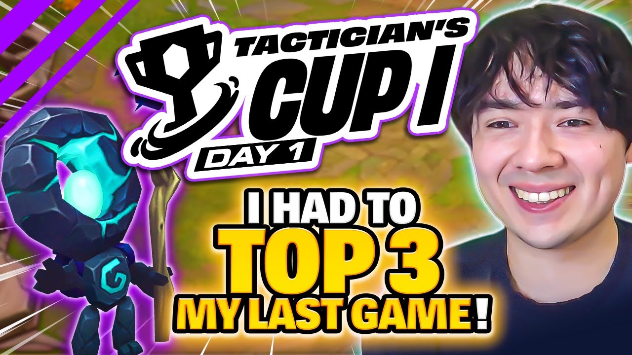To Make Day 2 Of The Tacticians Cup I NEEDED To Go Top 3 In My Final Game! I Set 15 TFT