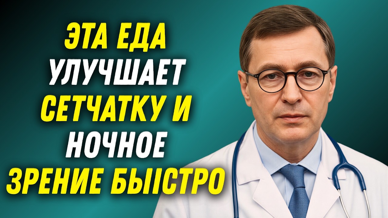 Ваше зрение падает не из-за возраста — ешьте эти продукты