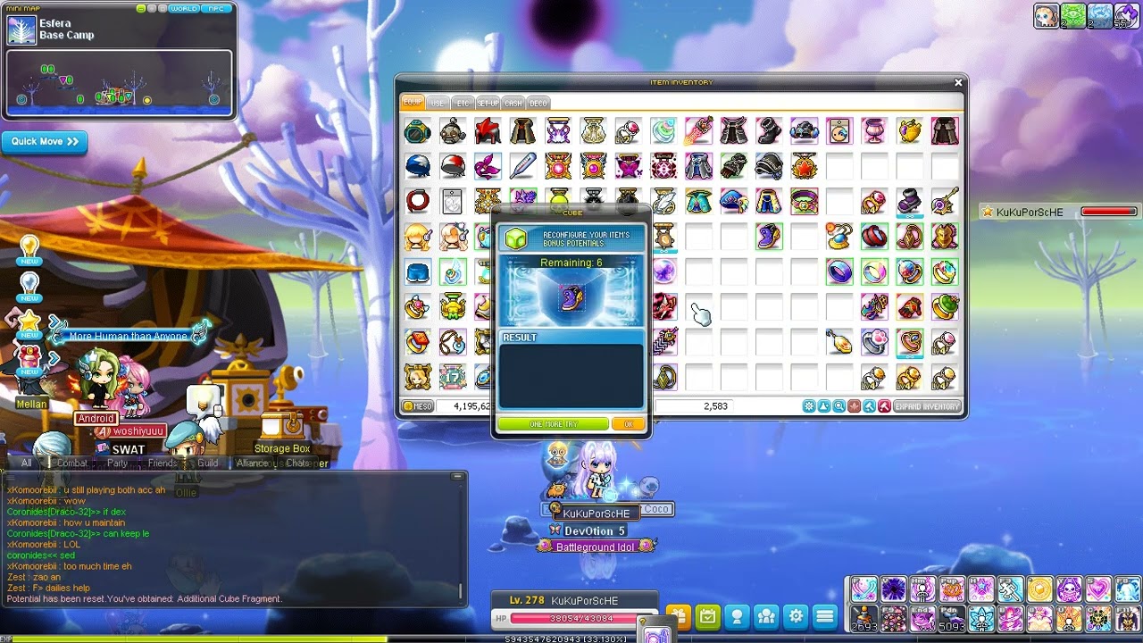 [MapleSEA-Draco] MVP RED 40K MAPLE POINTS ADDPOT CUBE???