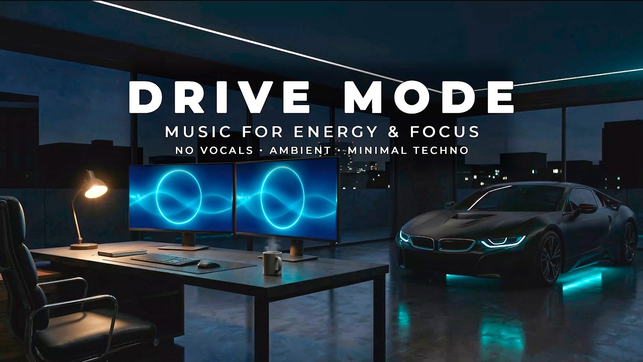 DRIVE MODE — Energy & Focus | Minimal Techno