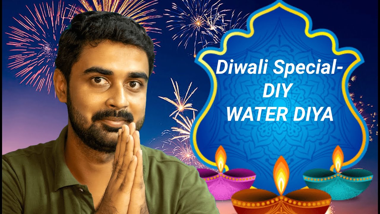 DIY Water Diya [Diwali Special] 2022- (in Hindi)