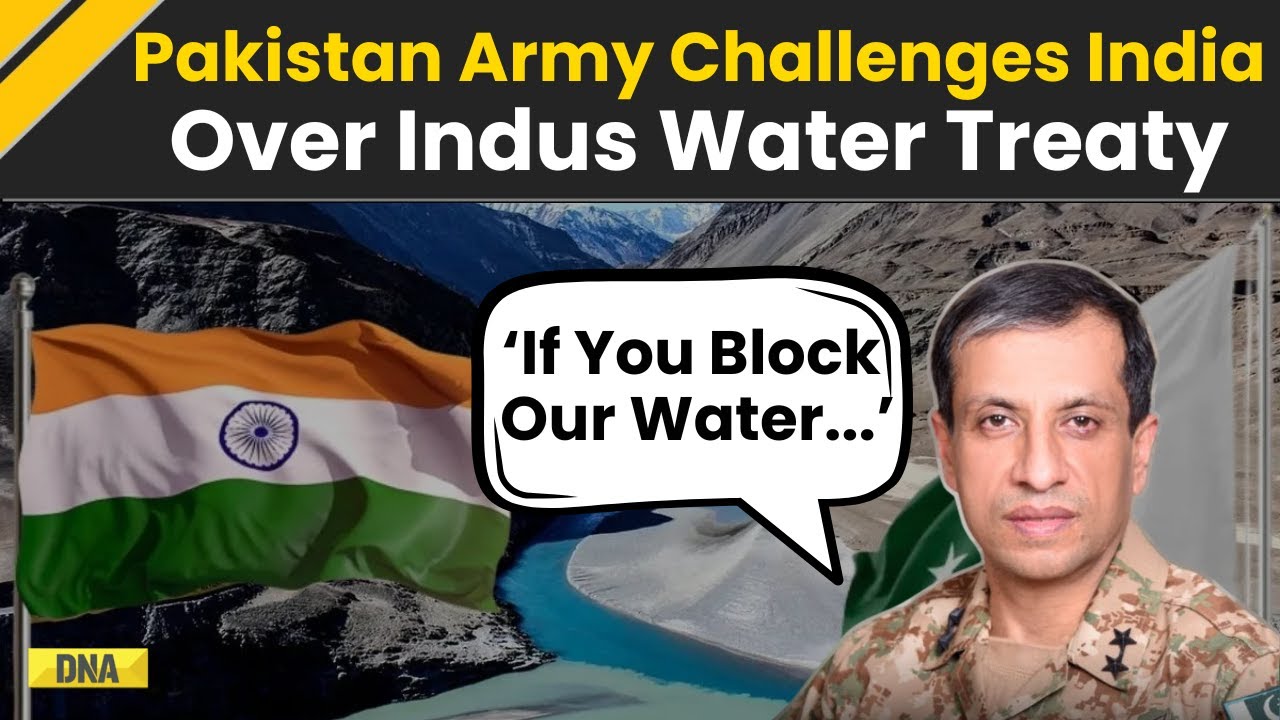 India Pakistan News Live: Pakistan Army Spokesperson Challenges India Over Indus Water Treaty