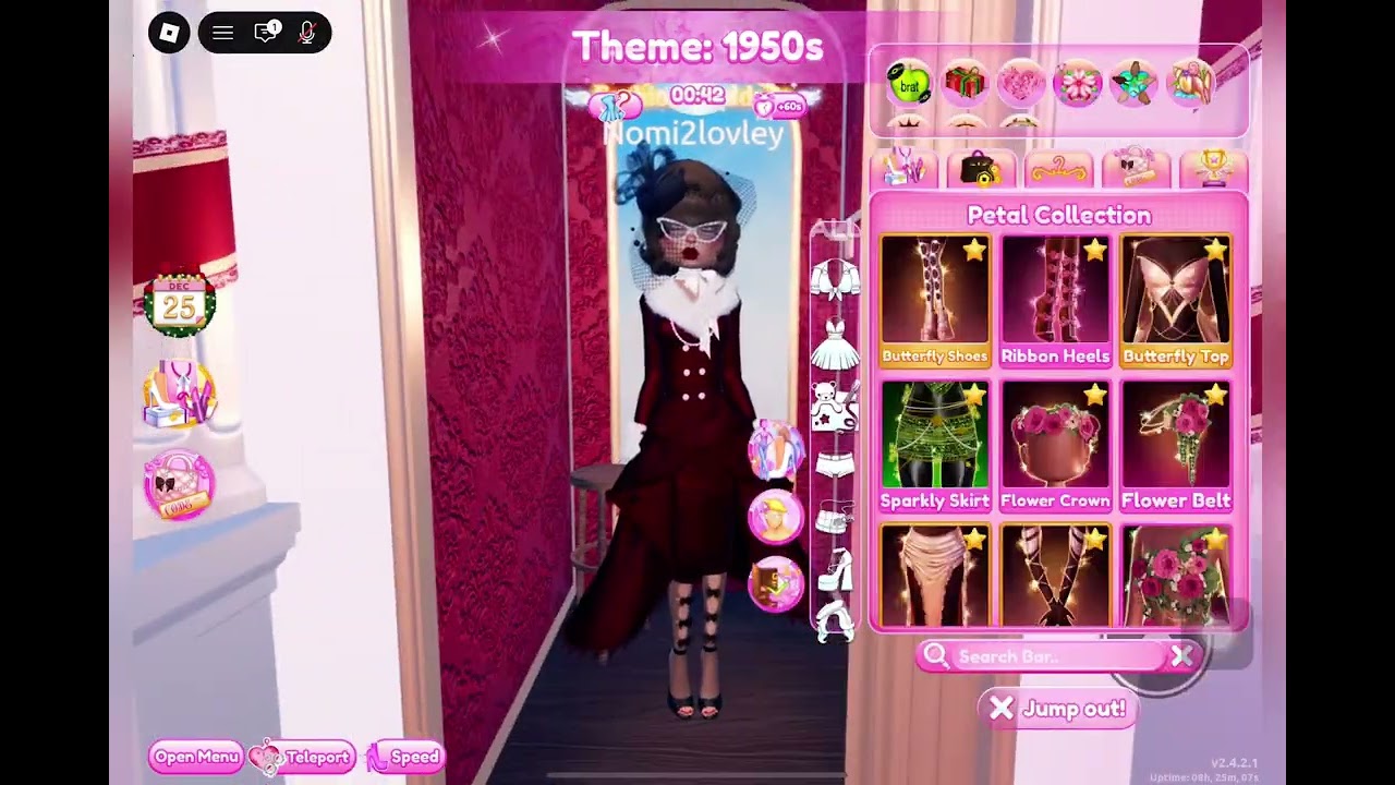 Play a round of dress to impress with me in a sweaty server ! #dresstoimpress #roblox #dti #fashion 