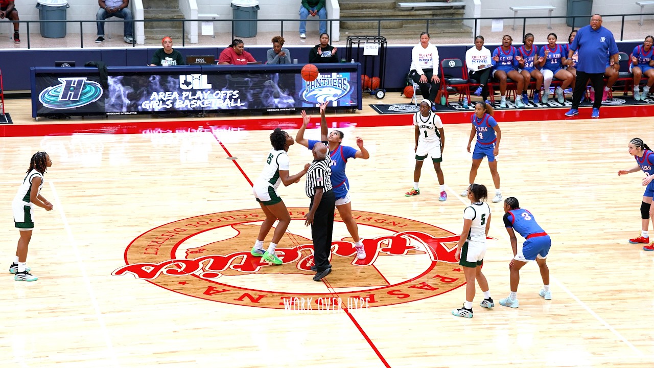 Texas HS Basketball Playoffs | Hightower vs CE King 49–27 Final #mustwatch