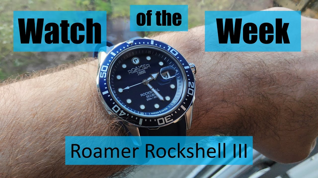 Roamer Rockshell Mark III Scuba Blue 867833