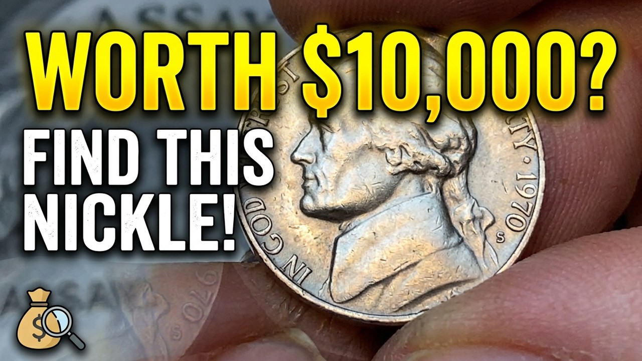 How to Find 1970 Nickels Worth Over $6,000 – Rare Coins You Need to Know About!