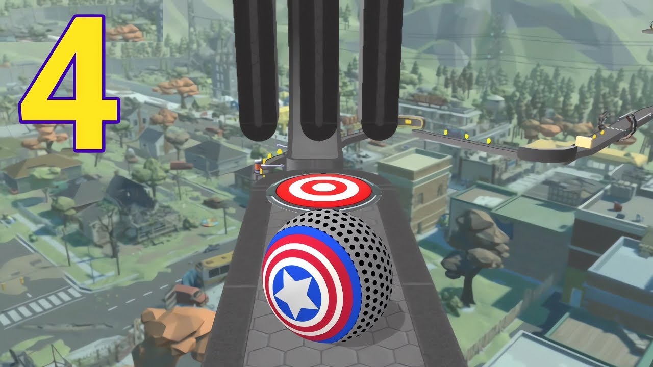 Rolling Ball Sky Escape‏ - SpeedRun Gameplay Levels 53-62