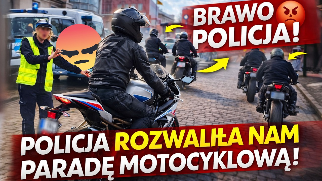 KONTROLE NA KAŻDYM KROKU! POLICJA ZATRZYMAŁA CAŁY ZLOT!