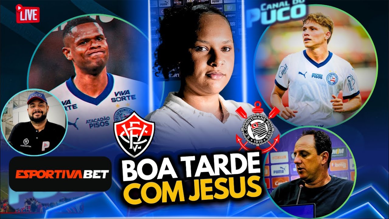 BOA TARDE COM JESUS – ELENCO DO BAHIA REFORÇANDO, ESTREIA NO BRASILEIRÃO, TIME TITULAR DE CENI...
