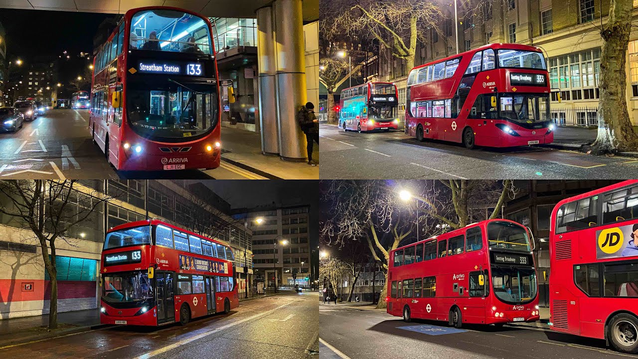 Throwback | Arriva London South - London Bus Route 133 & 333 Observations