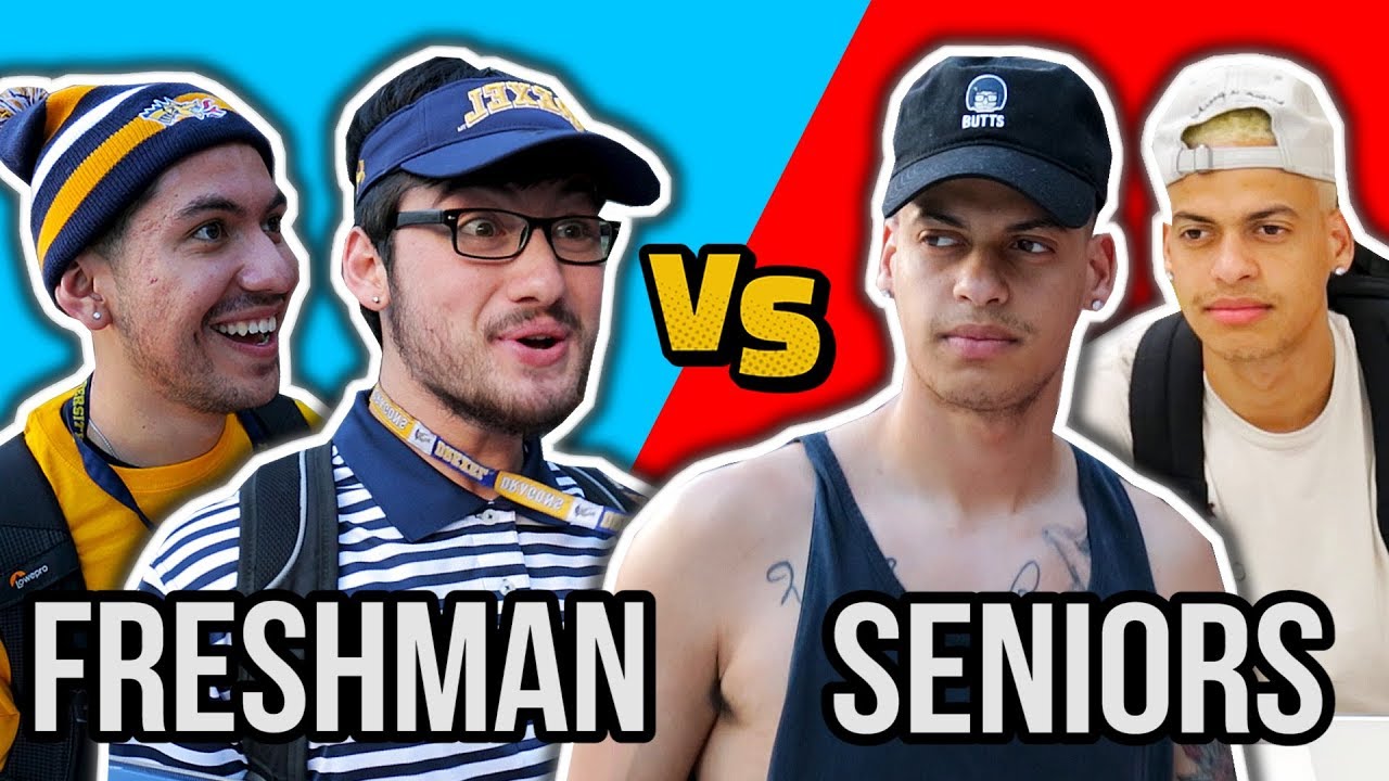 College: Freshman vs Seniors
