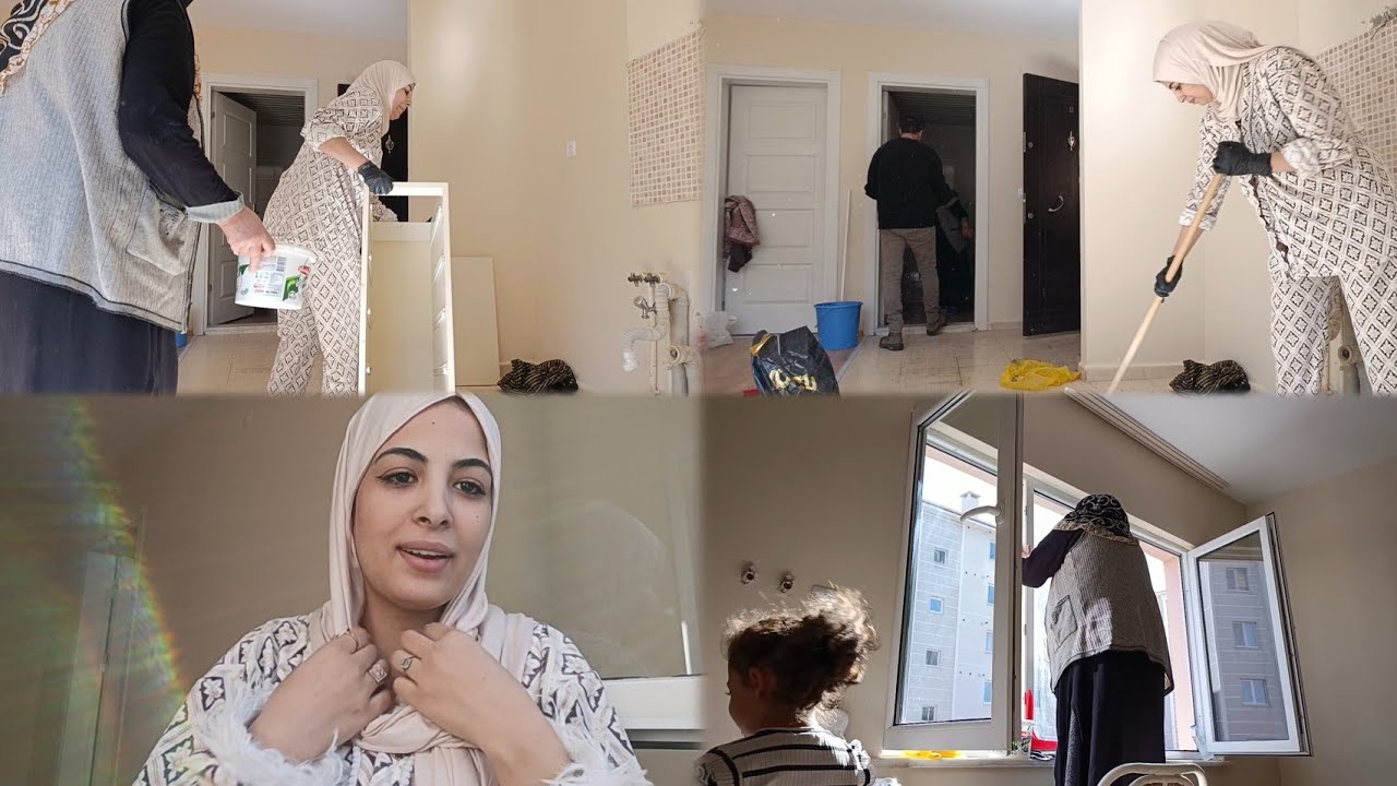 أخير جيت لدار نسيقها 🧹ها عاوتاني على الحداكة المغربيات 😍شوفو شنو لقيت فدار ميت 