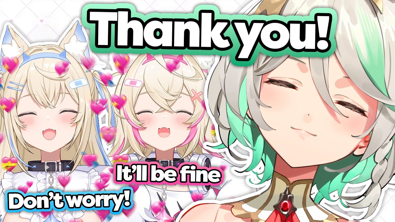 FUWAMOCO protected Cecilia's smile when she was feeling down