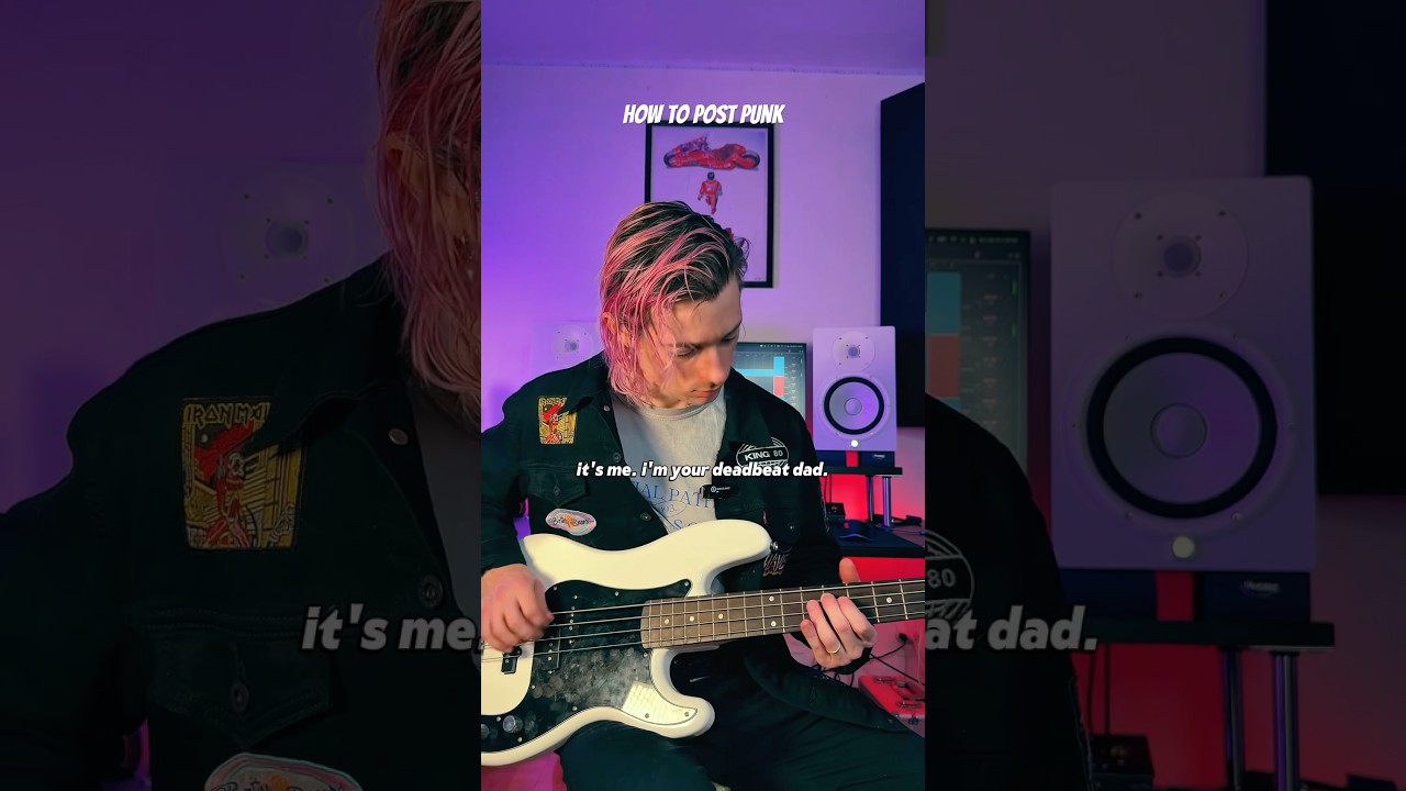 How to produce a post punk song in 5 steps