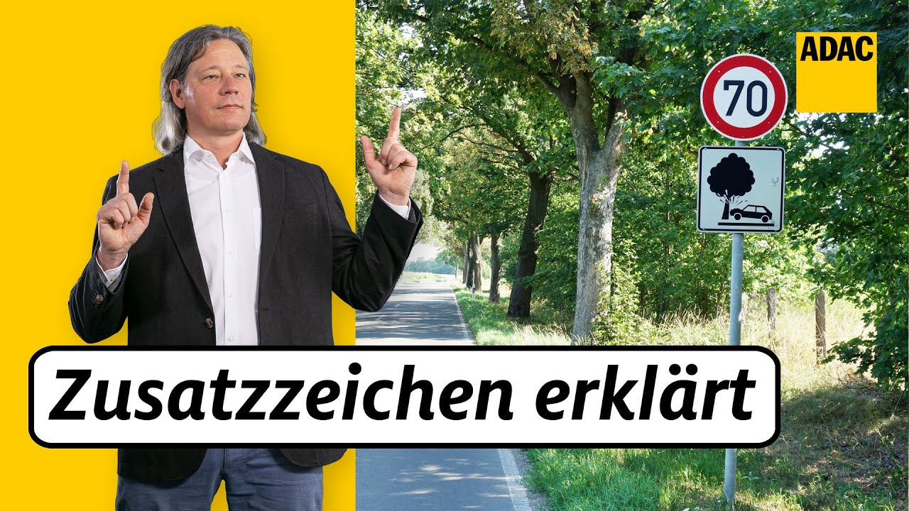 Tempolimit mit Zusatzzeichen - Wann muss ich mich dran halten? | Recht? Logisch!