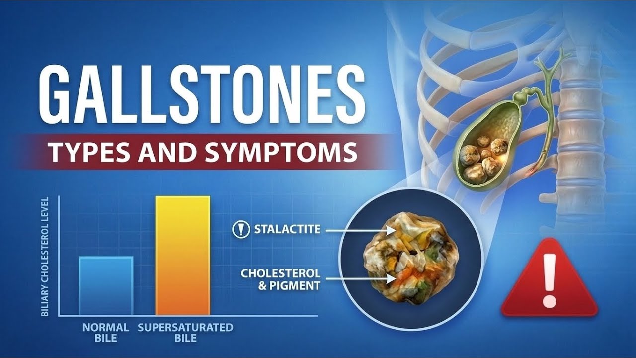 What are gallstones and why they cause pain?