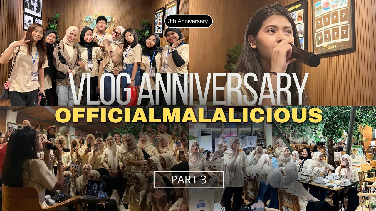 VLOG ANNIVERSARY - OFFICIALMALALICIOUS (Part 3) | Noraebang bareng Mala