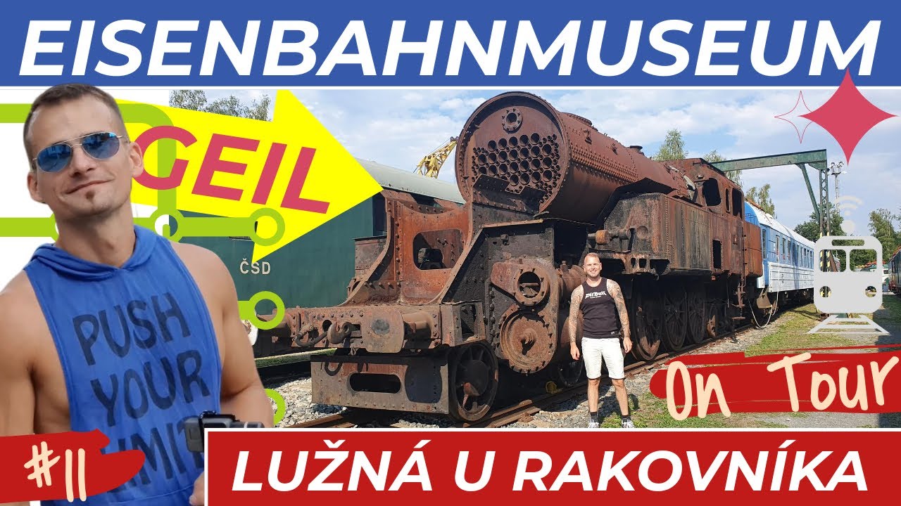 On Tour, Folge 11, Eisenbahnmuseum Lužná u Rakovníka in Tschechien