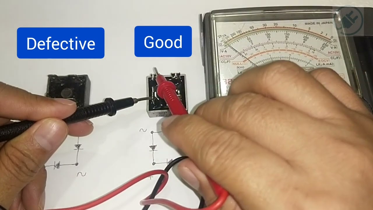 Paano mag test ng bridge rectifier diode