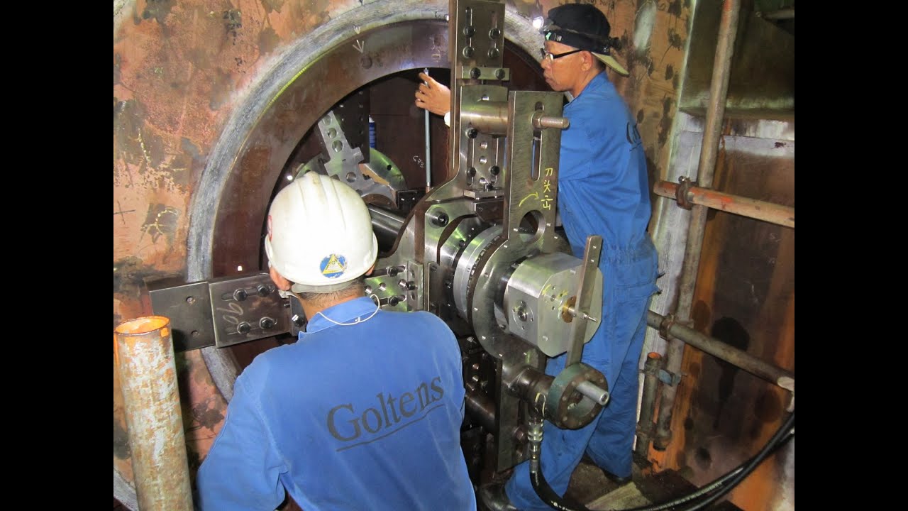 Stinger Hinge Line Boring and Flange Facing - Singapore