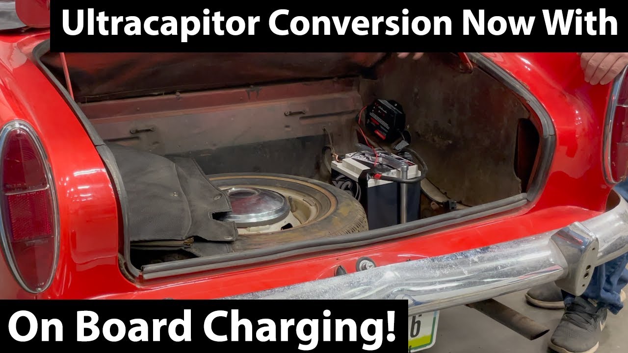 Installing Ultra-capacitor and Onboard Battery Charger in Sunbeam Tiger