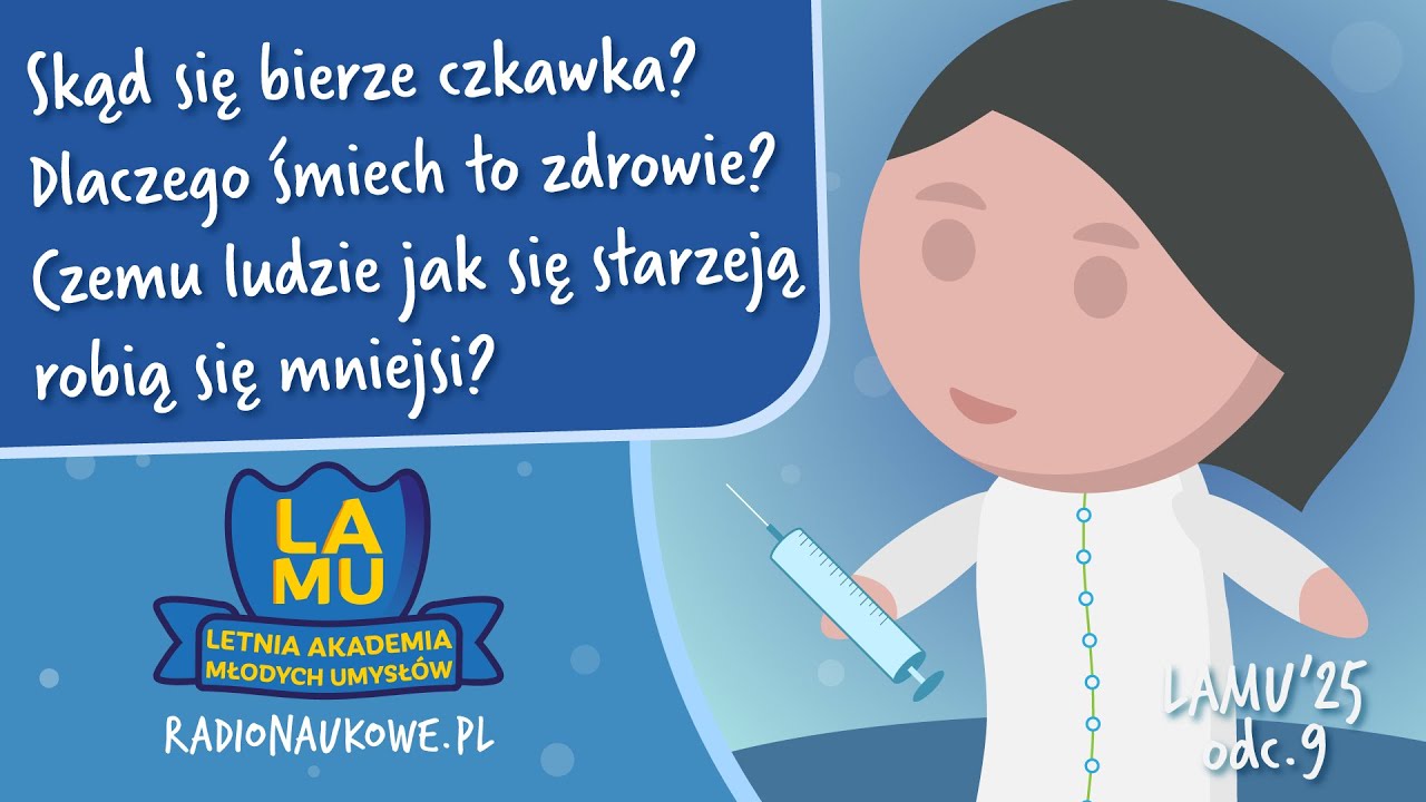 Skąd się bierze czkawka? Dlaczego ludzie wymiotują? | LAMU'25 | Odc. 9