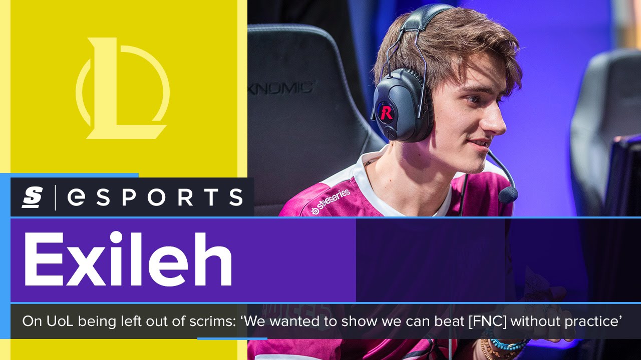 Exileh on UoL being left out of scrims: 'We wanted to show we can beat [Fnatic] without practice&rsquo;