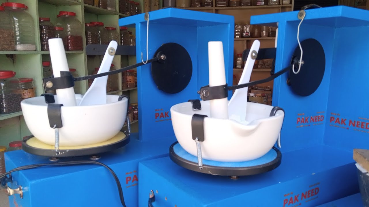 Electric Kharal Machine AC/DC || best round mortar and pestle machine AC/DC || Pakneed