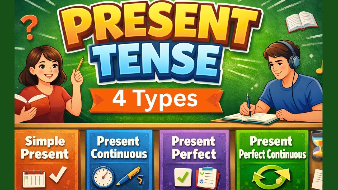 Present Tense Made Easy | वर्तमान काल को आसान तरीके से समझें