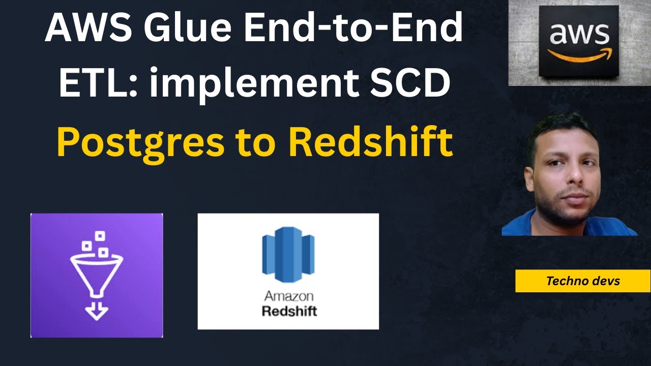 AWS Glue ETL Tutorial: Postgres to RDS with SCD, MERGE & Bookmarking (Part2)
