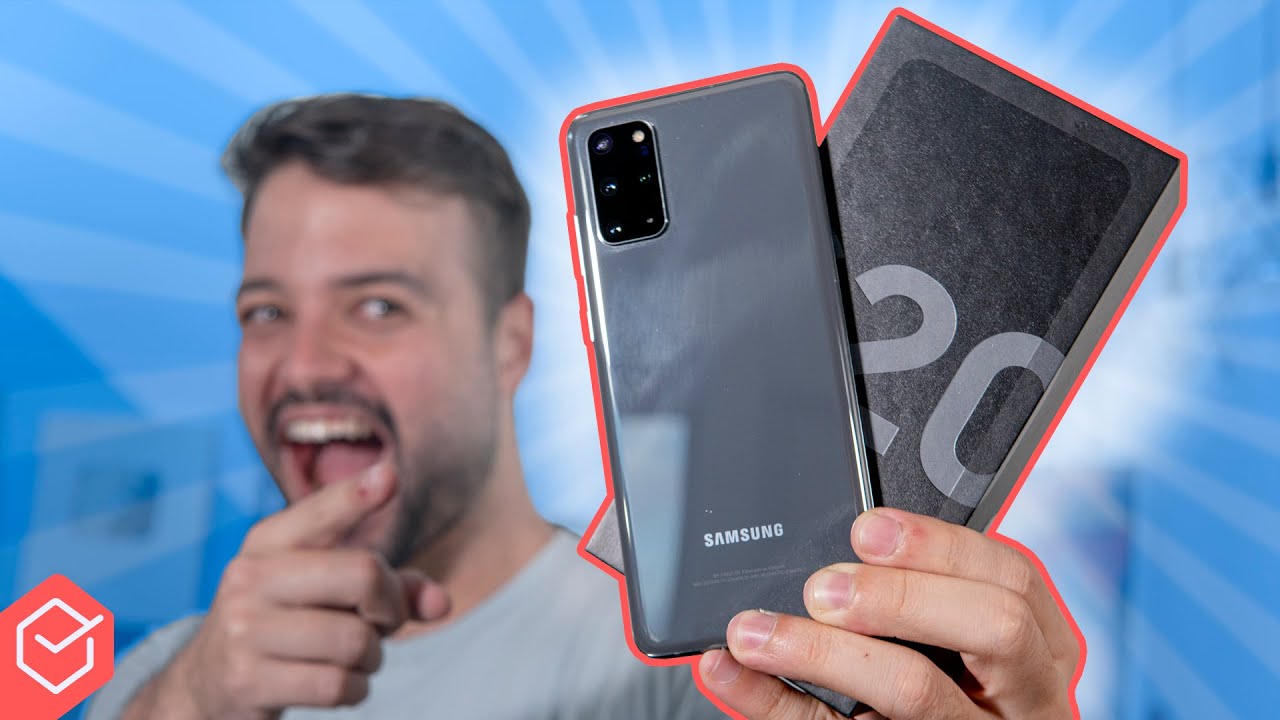 CHEGOU! GALAXY S20 PLUS UNBOXING! Largo o iPhone 11 AGORA?!