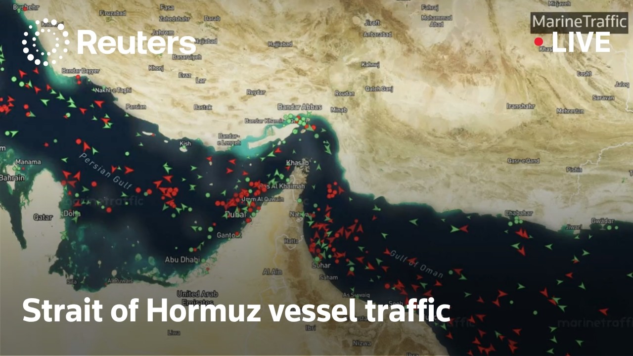 LIVE: Vessel traffic in Strait of Hormuz after US-Iran peace talks postponed