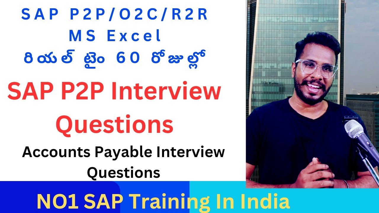 'Accounts Payable interview Questions'-Accounts Payable Specialist Interview Question Guide-Chanu SK