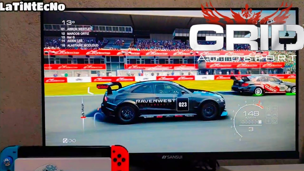 Asi Se Ve Grid Autosport En Nintendo SWITCH Mod TV 📺 24