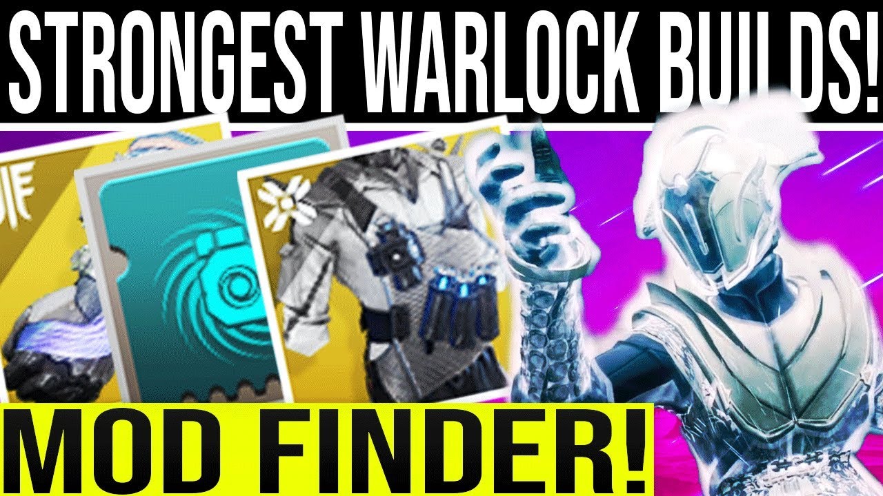 Destiny 2 Shadowkeep. INSANE WARLOCK BUILDS! (2019) Mod Finder!!