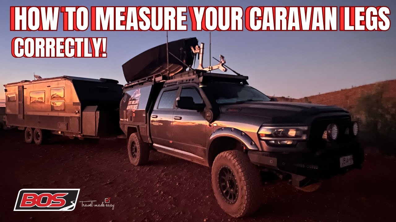 Вы знаете, как измерить ножки вашего каравана?